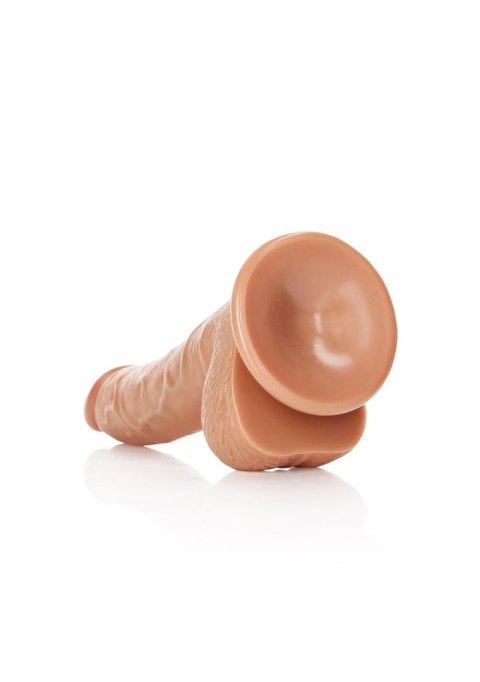 Curved Realistic Dildo Balls Suction Cup - 7""""/ 18 cm RealRock Curved Realistic Dildo Balls Suction Cup - 7""""/ 18 cm RealRock