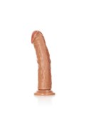 Curved Realistic Dildo with Suction Cup - 7""""/ 18 cm RealRock Curved Realistic Dildo with Suction Cup - 7""""/ 18 cm RealRock