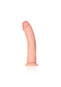 Curved Realistic Dildo with Suction Cup - 9""""/ 23 cm RealRock Curved Realistic Dildo with Suction Cup - 9""""/ 23 cm RealRock