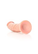Curved Realistic Dildo with Suction Cup - 9""""/ 23 cm RealRock Curved Realistic Dildo with Suction Cup - 9""""/ 23 cm RealRock