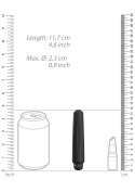Delia - ABS Bullet With Sleeve - 10-Speeds - Black Luminous Delia - ABS Bullet With Sleeve - 10-Speeds - Black Luminous