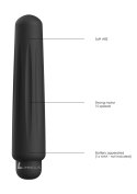 Delia - ABS Bullet With Sleeve - 10-Speeds - Black Luminous Delia - ABS Bullet With Sleeve - 10-Speeds - Black Luminous