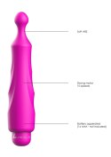 Dido - ABS Bullet With Sleeve - 10-Speeds - Fuchsia Luminous Dido - ABS Bullet With Sleeve - 10-Speeds - Fuchsia Luminous