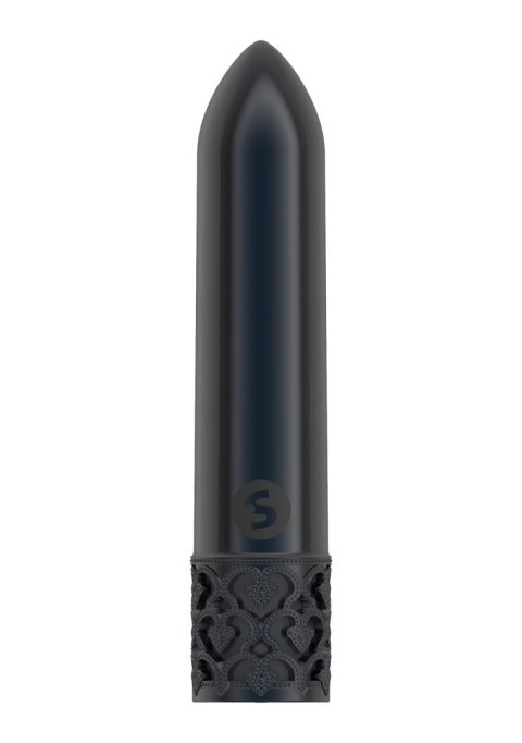 Glitz - Rechargeable ABS Bullet - Gunmetal Royal Gems Glitz - Rechargeable ABS Bullet - Gunmetal Royal Gems