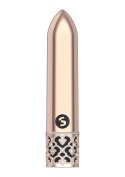 Glitz - Rechargeable ABS Bullet - Rose Gold Royal Gems Glitz - Rechargeable ABS Bullet - Rose Gold Royal Gems