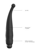 Lyra - ABS Bullet With Sleeve - 10-Speeds - Black Luminous Lyra - ABS Bullet With Sleeve - 10-Speeds - Black Luminous