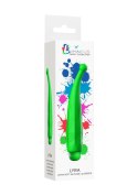 Lyra - ABS Bullet With Sleeve - 10-Speeds - Green Luminous Lyra - ABS Bullet With Sleeve - 10-Speeds - Green Luminous