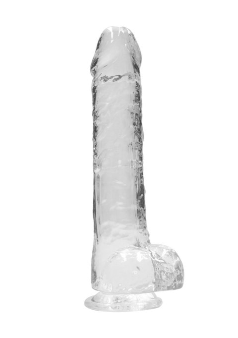 Realistic Dildo with Balls - 10""""/ 25,4 cm RealRock Realistic Dildo with Balls - 10""""/ 25,4 cm RealRock