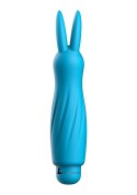 Sofia - ABS Bullet With Sleeve - 10-Speeds - Turqiose Luminous Sofia - ABS Bullet With Sleeve - 10-Speeds - Turqiose Luminous