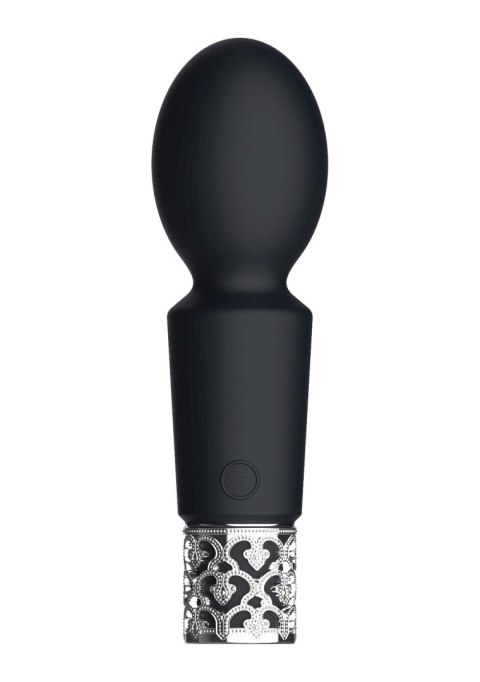Brilliant - Rechargeable Silicone Bullet - Black Royal Gems Brilliant - Rechargeable Silicone Bullet - Black Royal Gems