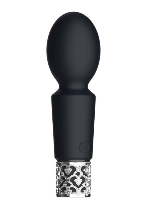 Brilliant - Rechargeable Silicone Bullet - Black Royal Gems Brilliant - Rechargeable Silicone Bullet - Black Royal Gems