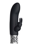 Dazzling - Rechargeable Silicone Bullet - Black Royal Gems Dazzling - Rechargeable Silicone Bullet - Black Royal Gems