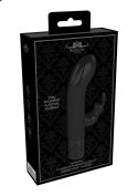 Dazzling - Rechargeable Silicone Bullet - Black Royal Gems Dazzling - Rechargeable Silicone Bullet - Black Royal Gems