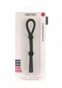 Double Ring Booster - Black ShotsToys Double Ring Booster - Black ShotsToys