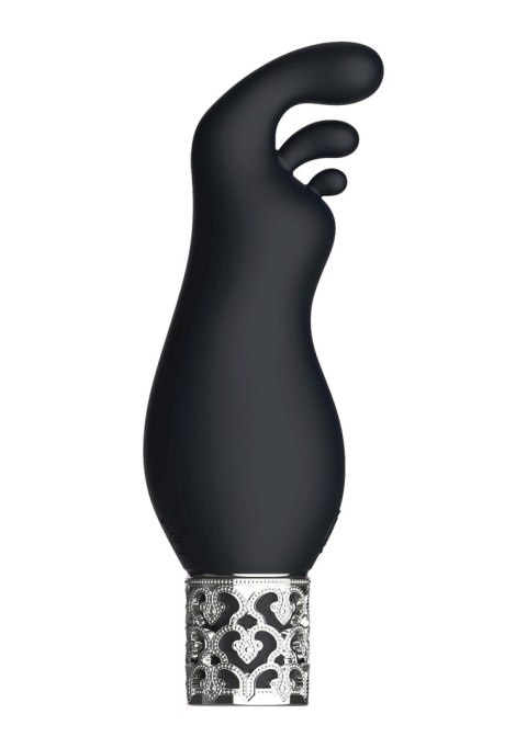 Exquisite - Rechargeable Silicone Bullet - Black Royal Gems Exquisite - Rechargeable Silicone Bullet - Black Royal Gems