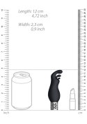 Exquisite - Rechargeable Silicone Bullet - Black Royal Gems Exquisite - Rechargeable Silicone Bullet - Black Royal Gems