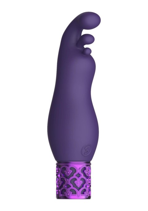 Exquisite - Rechargeable Silicone Bullet - Purple Royal Gems Exquisite - Rechargeable Silicone Bullet - Purple Royal Gems