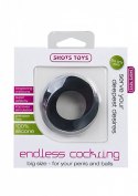 Endless Cockring - Big - Black ShotsToys Endless Cockring - Big - Black ShotsToys