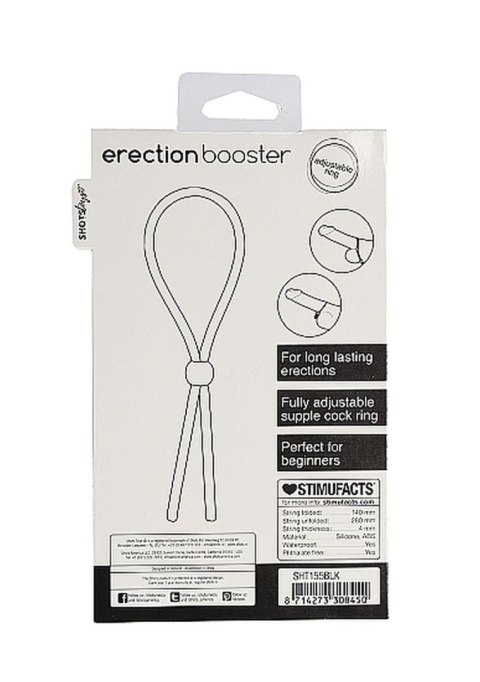 Erection Booster - Black ShotsToys Erection Booster - Black ShotsToys