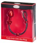 MALESATION Cock-Grip with Alu-Plug medium, red Malesation MALESATION Cock-Grip with Alu-Plug medium, red Malesation