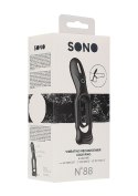 N0. 88 - Vibrating Rechargeable Cock Ring - Black Sono N0. 88 - Vibrating Rechargeable Cock Ring - Black Sono
