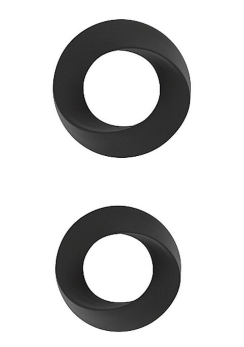 No.24 - Cockring Set - Black Sono No.24 - Cockring Set - Black Sono
