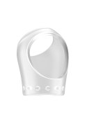 No.45 - Cockring with Ball Strap - Translucent Sono No.45 - Cockring with Ball Strap - Translucent Sono