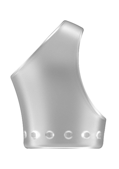 No.45 - Cockring with Ball Strap - Translucent Sono No.45 - Cockring with Ball Strap - Translucent Sono