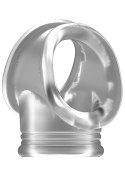 No.48 - Cockring with Ball Strap - Translucent Sono No.48 - Cockring with Ball Strap - Translucent Sono