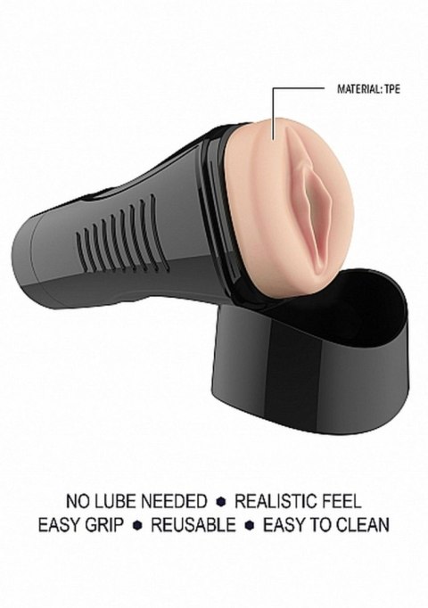 Self Lubrication Easy Grip Masturbator XL Vaginal - Flesh SLT Self Lubrication Easy Grip Masturbator XL Vaginal - Flesh SLT