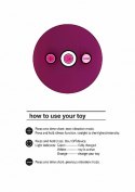 Stymulator Minu - Lay On Vibrator - Pink Vive Stymulator Minu - Lay On Vibrator - Pink Vive