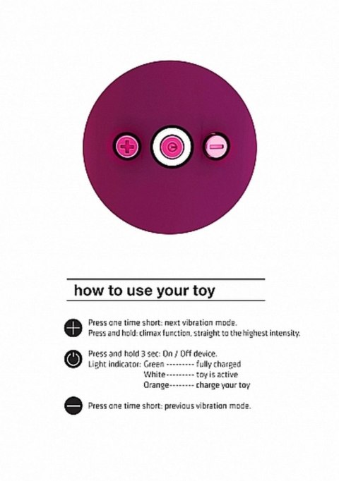 Stymulator Minu - Lay On Vibrator - Pink Vive Stymulator Minu - Lay On Vibrator - Pink Vive