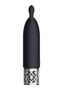 Twinkle - Rechargeable Silicone Bullet - Black Royal Gems Twinkle - Rechargeable Silicone Bullet - Black Royal Gems