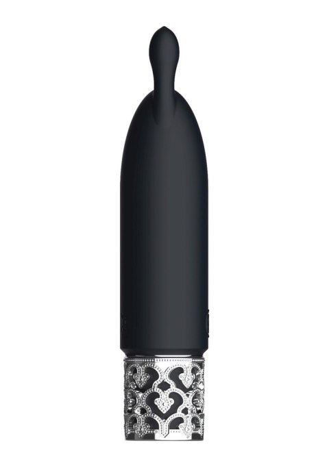 Twinkle - Rechargeable Silicone Bullet - Black Royal Gems Twinkle - Rechargeable Silicone Bullet - Black Royal Gems