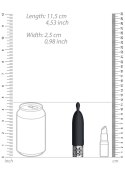 Twinkle - Rechargeable Silicone Bullet - Black Royal Gems Twinkle - Rechargeable Silicone Bullet - Black Royal Gems