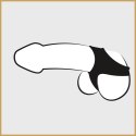 Penis Cuff black You2Toys Penis Cuff black You2Toys