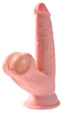 6in. TDC With Swinging Balls King Cock Plus 6in. TDC With Swinging Balls King Cock Plus