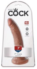 King Cock 7" Cock Tan King Cock King Cock 7" Cock Tan King Cock