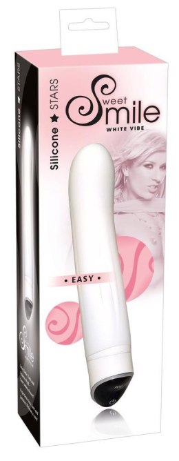 Smile Easy White Vibrator Sweet Smile