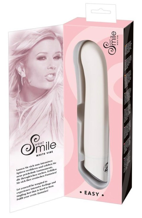 Smile Easy White Vibrator Sweet Smile Smile Easy White Vibrator Sweet Smile