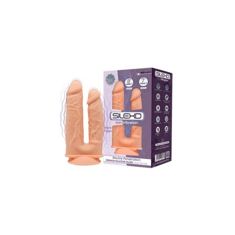 Dildo-SD.Model 1 (8""&7"") Flesh BOX Motor + LRS Silexd Dildo-SD.Model 1 (8""&7"") Flesh BOX Motor + LRS Silexd
