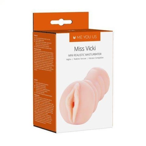 Masturbator- Me You Us Miss Vicki Mini Realistic Masturbator Flesh Me You Us Masturbator- Me You Us Miss Vicki Mini Realistic Masturbator Flesh Me You Us