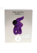 Pierścień-Wibrator - Bullet Lastic Ring.Func:1.Medical Silicon. Violet Adrien Lastic Pierścień-Wibrator - Bullet Lastic Ring.Func:1.Medical Silicon. Violet Adrien Lastic