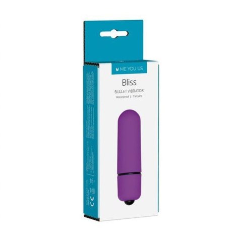 Wibrator- Me You Us Bliss 7 Mode Mini Bullet Vibrator Purple Me You Us Wibrator- Me You Us Bliss 7 Mode Mini Bullet Vibrator Purple Me You Us