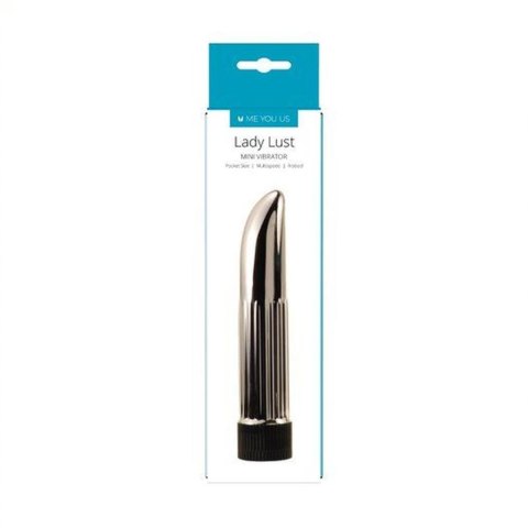 Wibrator- Me You Us Lady Lust Mini Vibrator Silver Me You Us Wibrator- Me You Us Lady Lust Mini Vibrator Silver Me You Us