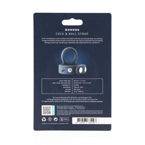 Boners Cock & Ball Strap - S/M Boners Boners Cock & Ball Strap - S/M Boners