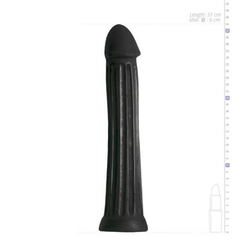 Dildo All Black 31.5 cm All Black Dildo All Black 31.5 cm All Black