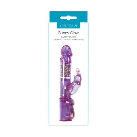 Me You Us Bunny Glow Rabbit Vibrator Purple Me You Us Me You Us Bunny Glow Rabbit Vibrator Purple Me You Us