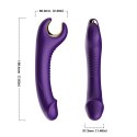 Stymulator silicone 9 vibration function Purple B - Series Joy Stymulator silicone 9 vibration function Purple B - Series Joy