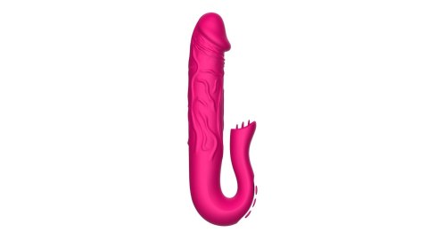 Realistic Tongue Stimulating Dildo Vibrator B - Series Cute Realistic Tongue Stimulating Dildo Vibrator B - Series Cute